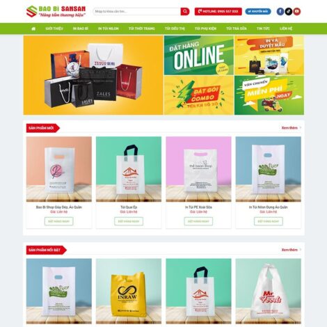 Thiết kế website trọn gói giá rẻ xưởng in ấn 05